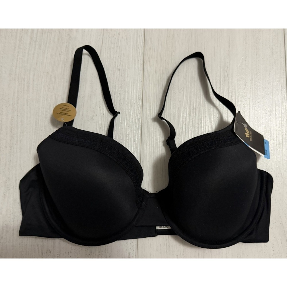 NWT Wacoal Perfect Primer T-Shirt Underwire‎ Bra Sz 38C Black